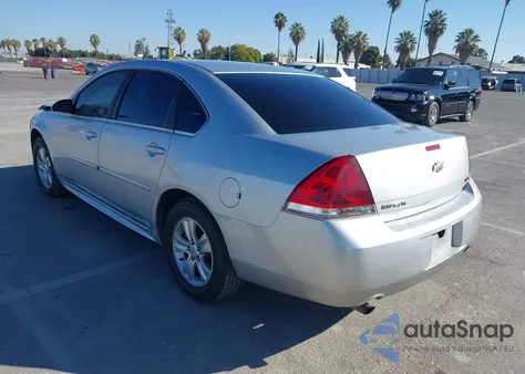 2012 Chevrolet Impala Ls z USA, uszkodzony, nr VIN 2G1WF5E36C1154920